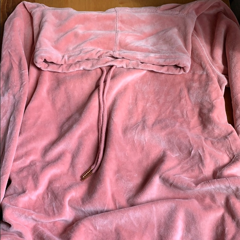 Maternity, Pink, cowl neck pullover